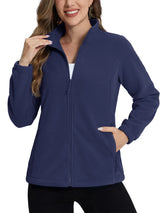 Softshell / polaire avec poches zippées pour femme "TACVASEN - TJ602" - Planète Rando