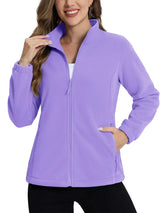 Softshell / polaire avec poches zippées pour femme "TACVASEN - TJ602" - Planète Rando