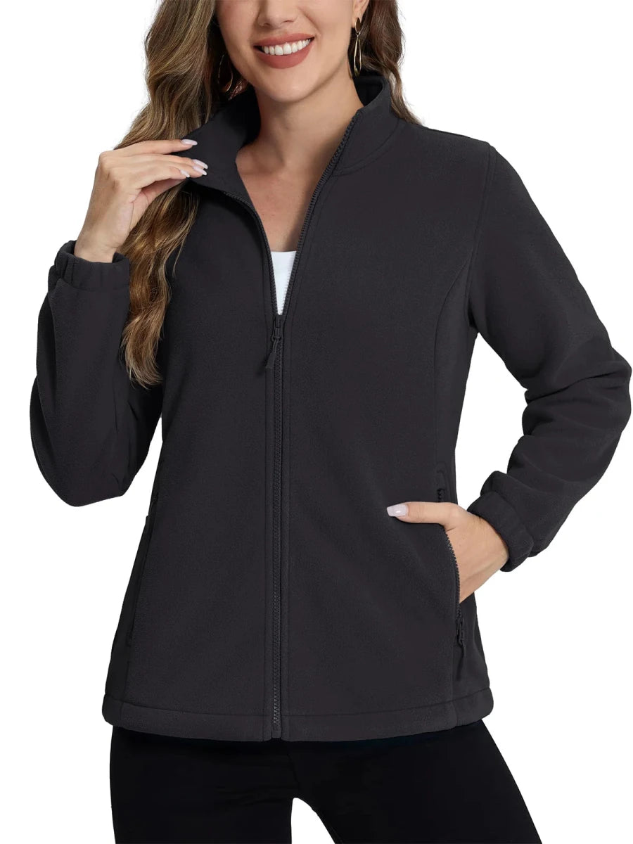 Softshell / polaire avec poches zippées pour femme "TACVASEN - TJ602" - Planète Rando