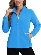 Softshell / polaire avec poches zippées pour femme "TACVASEN - TJ602" - Planète Rando