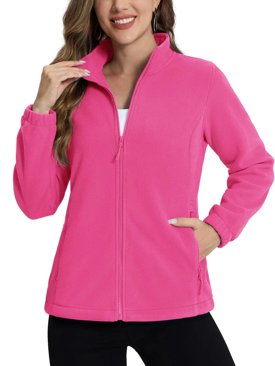 Softshell / polaire avec poches zippées pour femme "TACVASEN - TJ602" - Planète Rando