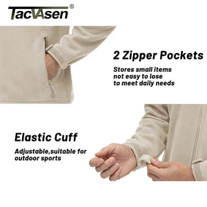 Softshell / polaire avec poches zippées "TACVASEN - TJ591" - Planète Rando