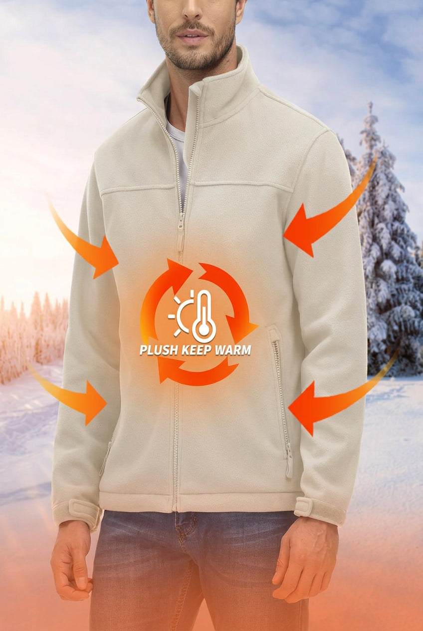 Softshell / polaire avec poches zippées "TACVASEN - TJ591" - Planète Rando