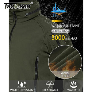 Softshell / polaire coupe - vent & imperméable à capuche "TACVASEN - LSTJ404" - Planète Rando