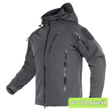 Softshell / polaire coupe - vent & imperméable à capuche "TACVASEN - LSTJ404" - Planète Rando
