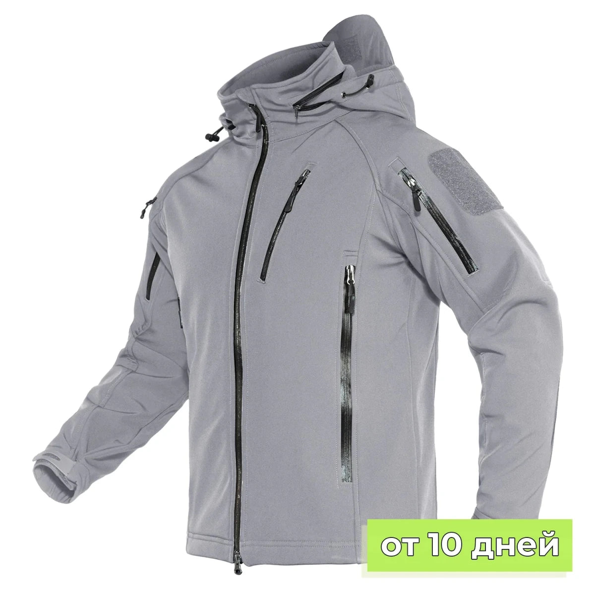 Softshell / polaire coupe - vent & imperméable à capuche "TACVASEN - LSTJ404" - Planète Rando