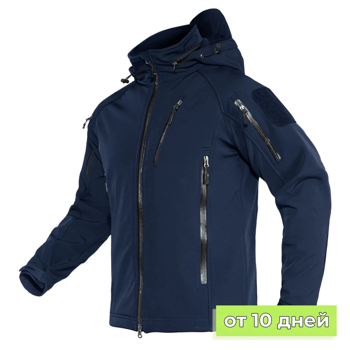Softshell / polaire coupe - vent & imperméable à capuche "TACVASEN - LSTJ404" - Planète Rando