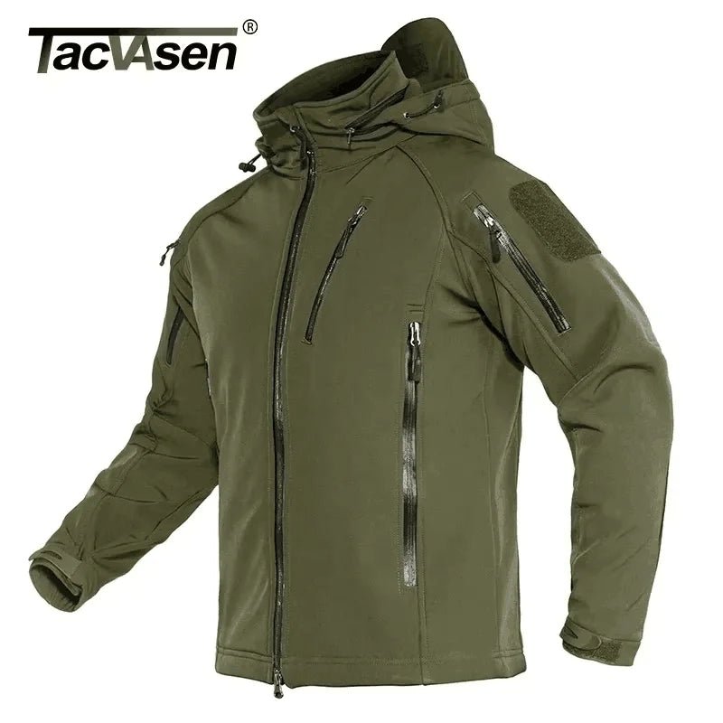 Softshell / polaire coupe - vent & imperméable à capuche "TACVASEN - LSTJ404" - Planète Rando