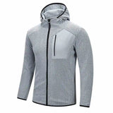 Softshell / polaire en peluche cationique à capuche à manches longues, respirant "Planete Rando - Flexstorm Fx105" - Planète Rando