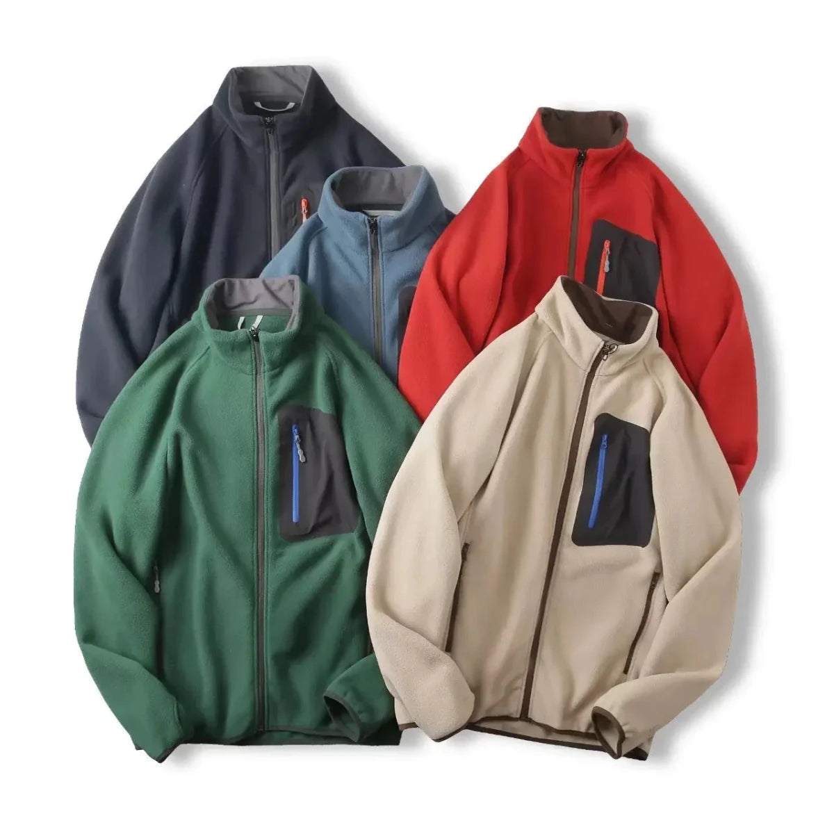 Softshell thermique / polaire à col unisexe "Wildwear - WD200" - Planète Rando