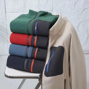 Softshell thermique / polaire à col unisexe "Wildwear - WD200" - Planète Rando