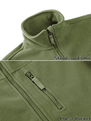 Softshell thermique / veste polaire avec poches zippées "TACVASEN - TJ568" - Planète Rando