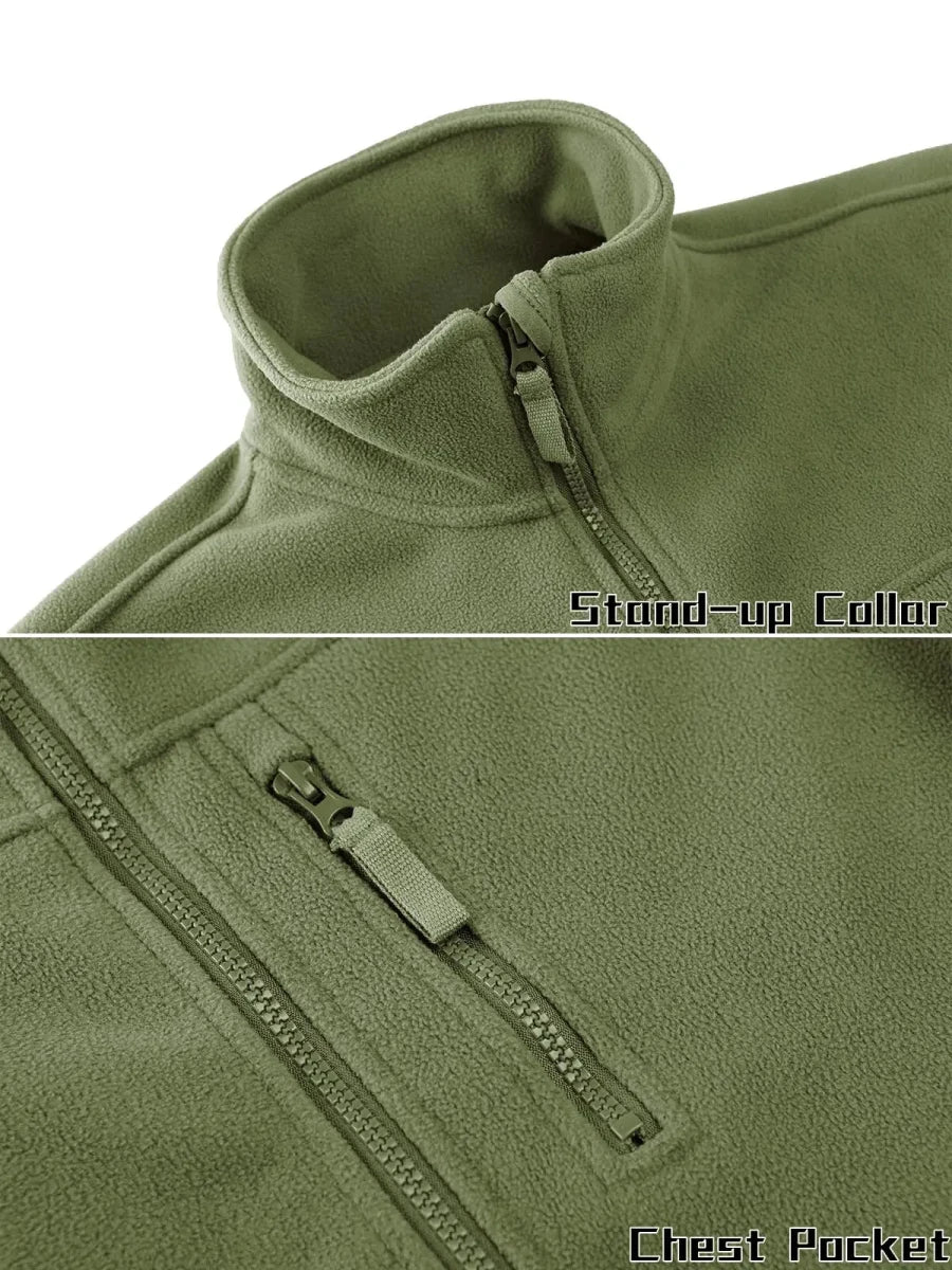 Softshell thermique / veste polaire avec poches zippées "TACVASEN - TJ568" - Planète Rando