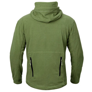 Softshell thermique / veste polaire tactique d'hiver pour homme "TACVASEN - LSTJ410" - Planète Rando