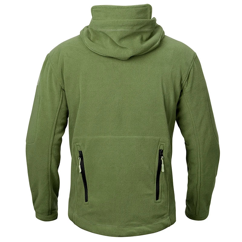 Softshell thermique / veste polaire tactique d'hiver pour homme "TACVASEN - LSTJ410" - Planète Rando