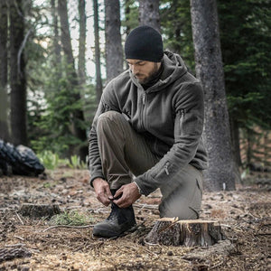 Softshell thermique / veste polaire tactique d'hiver pour homme "TACVASEN - LSTJ410" - Planète Rando