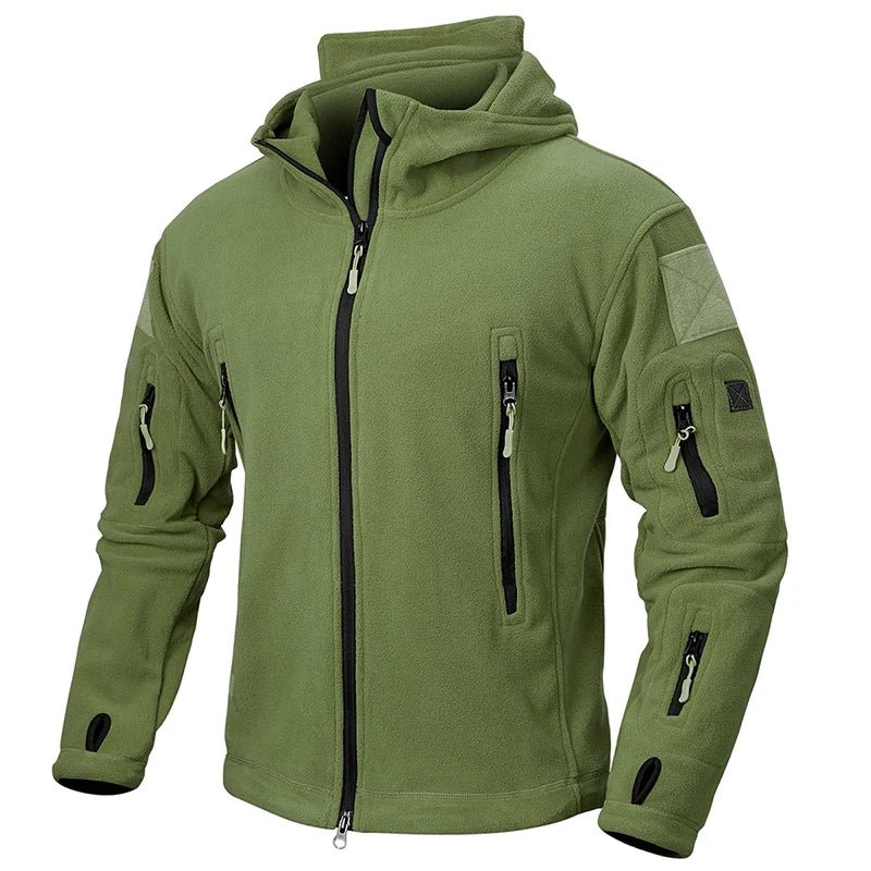Softshell thermique / veste polaire tactique d'hiver pour homme "TACVASEN - LSTJ410" - Planète Rando