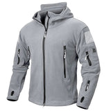 Softshell thermique / veste polaire tactique d'hiver pour homme "TACVASEN - LSTJ410" - Planète Rando