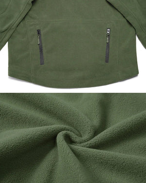 Softshell thermique / veste polaire tactique d'hiver pour homme "TACVASEN - LSTJ410" - Planète Rando