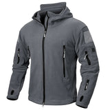 Softshell thermique / veste polaire tactique d'hiver pour homme "TACVASEN - LSTJ410" - Planète Rando