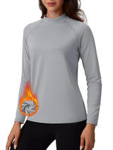 Sous - vêtement technique / sous - pull d'hiver doublé polaire pour femme "TACVASEN - TS329" - Planète Rando