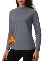 Sous - vêtement technique / sous - pull d'hiver doublé polaire pour femme "TACVASEN - TS329" - Planète Rando