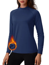 Sous - vêtement technique / sous - pull d'hiver doublé polaire pour femme "TACVASEN - TS329" - Planète Rando