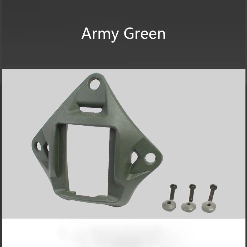 Support de casque tactique en alliage d'aluminium compatible avec les casques FAST MICH et les accessoires de fixation NVG "BOOIU - ONE - JS" - Planète Rando