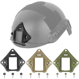 Support de casque tactique en alliage d'aluminium compatible avec les casques FAST MICH et les accessoires de fixation NVG "BOOIU - ONE - JS" - Planète Rando