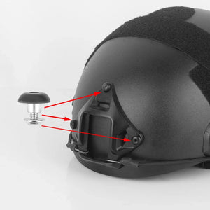 Support de casque tactique en alliage d'aluminium compatible avec les casques FAST MICH et les accessoires de fixation NVG "BOOIU - ONE - JS" - Planète Rando