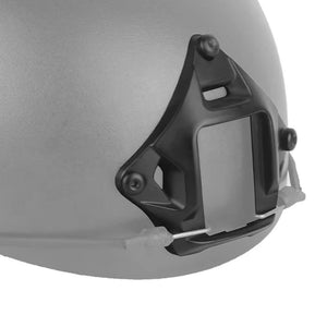 Support de casque tactique en alliage d'aluminium compatible avec les casques FAST MICH et les accessoires de fixation NVG "BOOIU - ONE - JS" - Planète Rando
