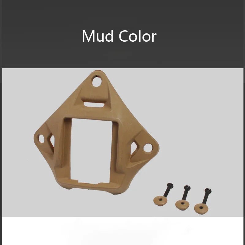 Support de casque tactique en alliage d'aluminium compatible avec les casques FAST MICH et les accessoires de fixation NVG "BOOIU - ONE - JS" - Planète Rando
