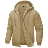 Sweat à capuche doublé polaire pour homme "TACVASEN - TJ597" - Planète Rando