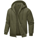 Sweat à capuche doublé polaire pour homme "TACVASEN - TJ597" - Planète Rando