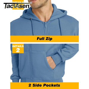 Sweat à capuche doublé polaire pour homme "TACVASEN - TJ597" - Planète Rando