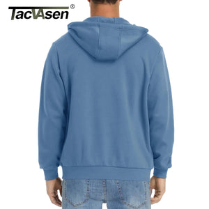 Sweat à capuche doublé polaire pour homme "TACVASEN - TJ597" - Planète Rando