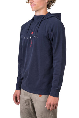 Sweat à capuche en coton biologique pour Homme "Rafiki − TRAVERSE" - Planète Rando