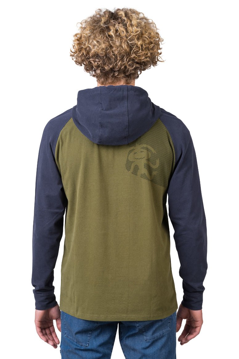 Sweat à capuche en coton biologique pour Homme "Rafiki − TRAVERSE" - Planète Rando
