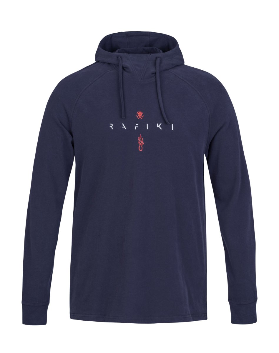 Sweat à capuche en coton biologique pour Homme "Rafiki − TRAVERSE" - Planète Rando