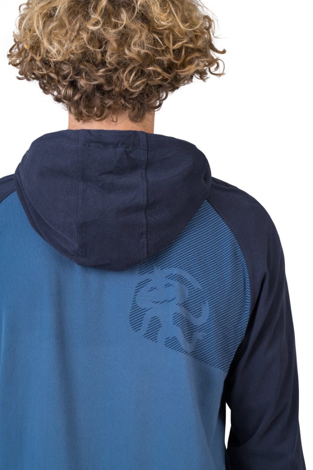 Sweat à capuche en coton biologique pour Homme "Rafiki − TRAVERSE" - Planète Rando
