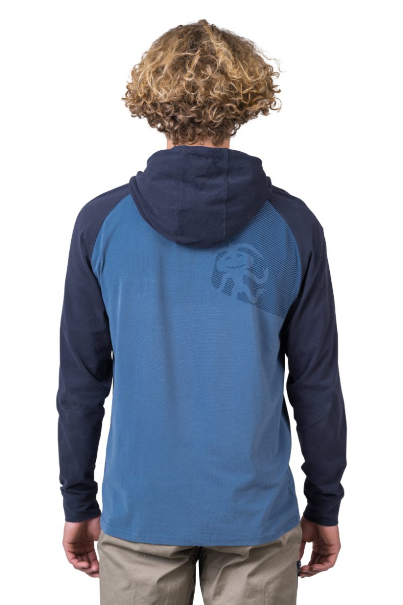 Sweat à capuche en coton biologique pour Homme "Rafiki − TRAVERSE" - Planète Rando