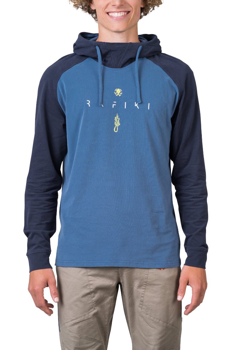 Sweat à capuche en coton biologique pour Homme "Rafiki − TRAVERSE" - Planète Rando