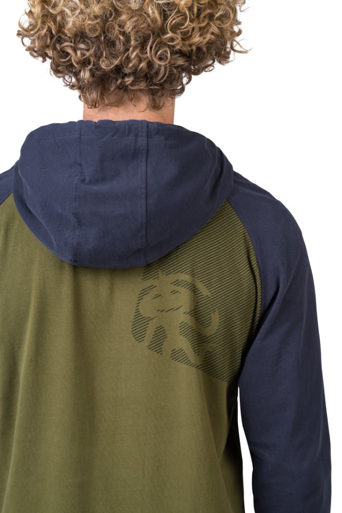 Sweat à capuche en coton biologique pour Homme "Rafiki − TRAVERSE" - Planète Rando