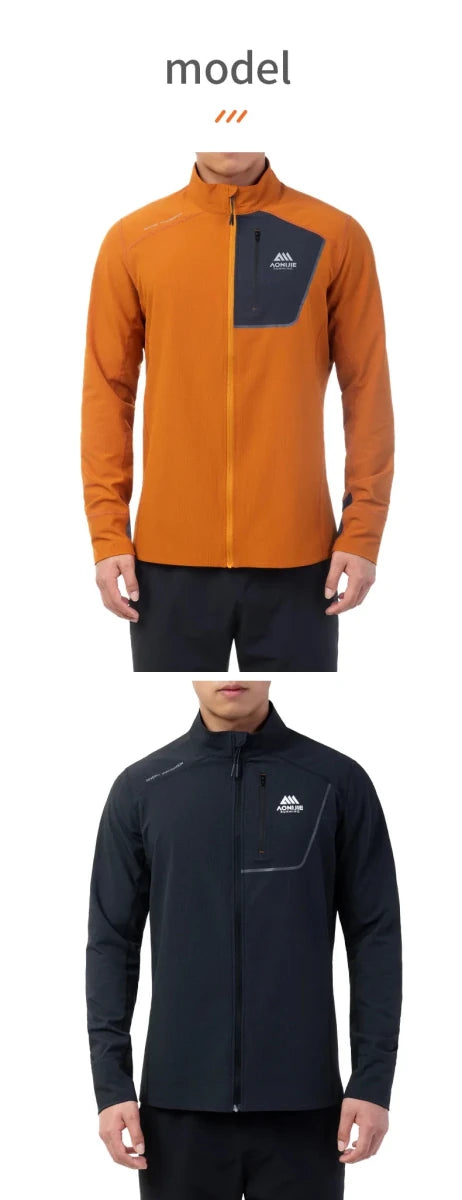Sweat-shirt / t-shirt technique en micro - polaire à col montant "AONIJIE - FM5206" - Planète Rando