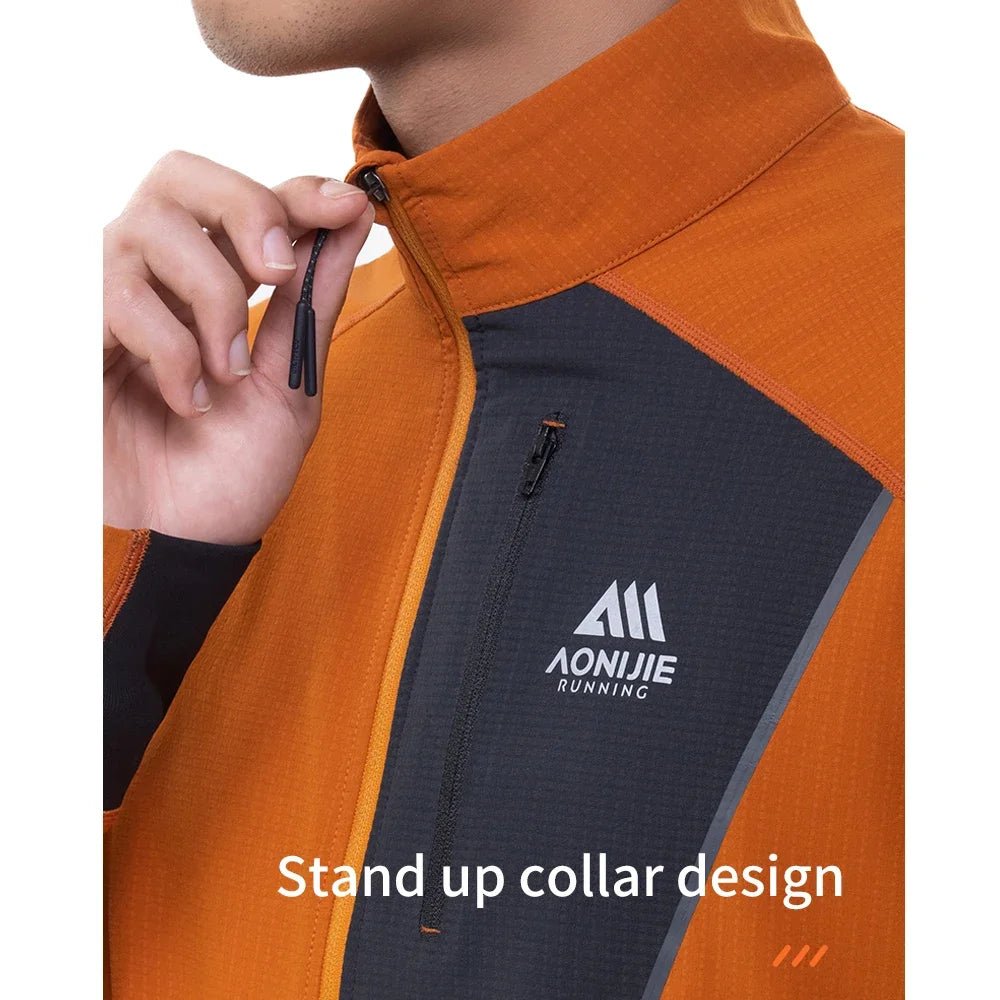 Sweat-shirt / t-shirt technique en micro - polaire à col montant "AONIJIE - FM5206" - Planète Rando