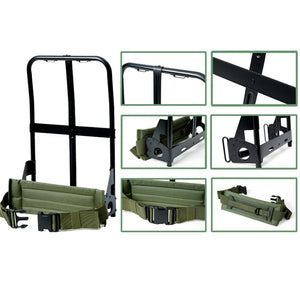 Système de cadre en aluminium pour sac à dos avec coussinet rénal et ceinture abdominale "AKmax - Alice Frame" - Planète Rando