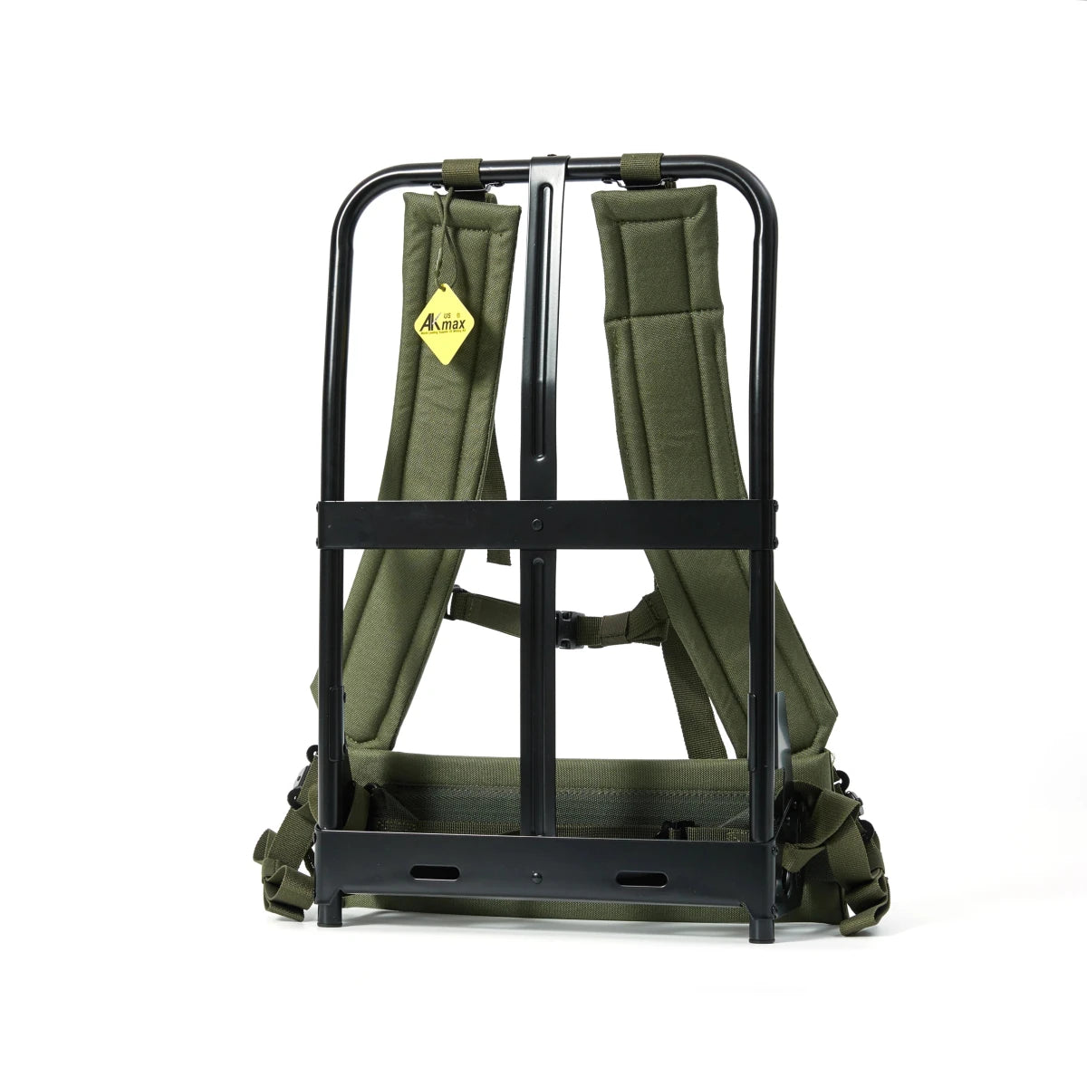 Système de cadre en aluminium pour sac à dos avec coussinet rénal et ceinture abdominale "AKmax - Alice Frame" - Planète Rando