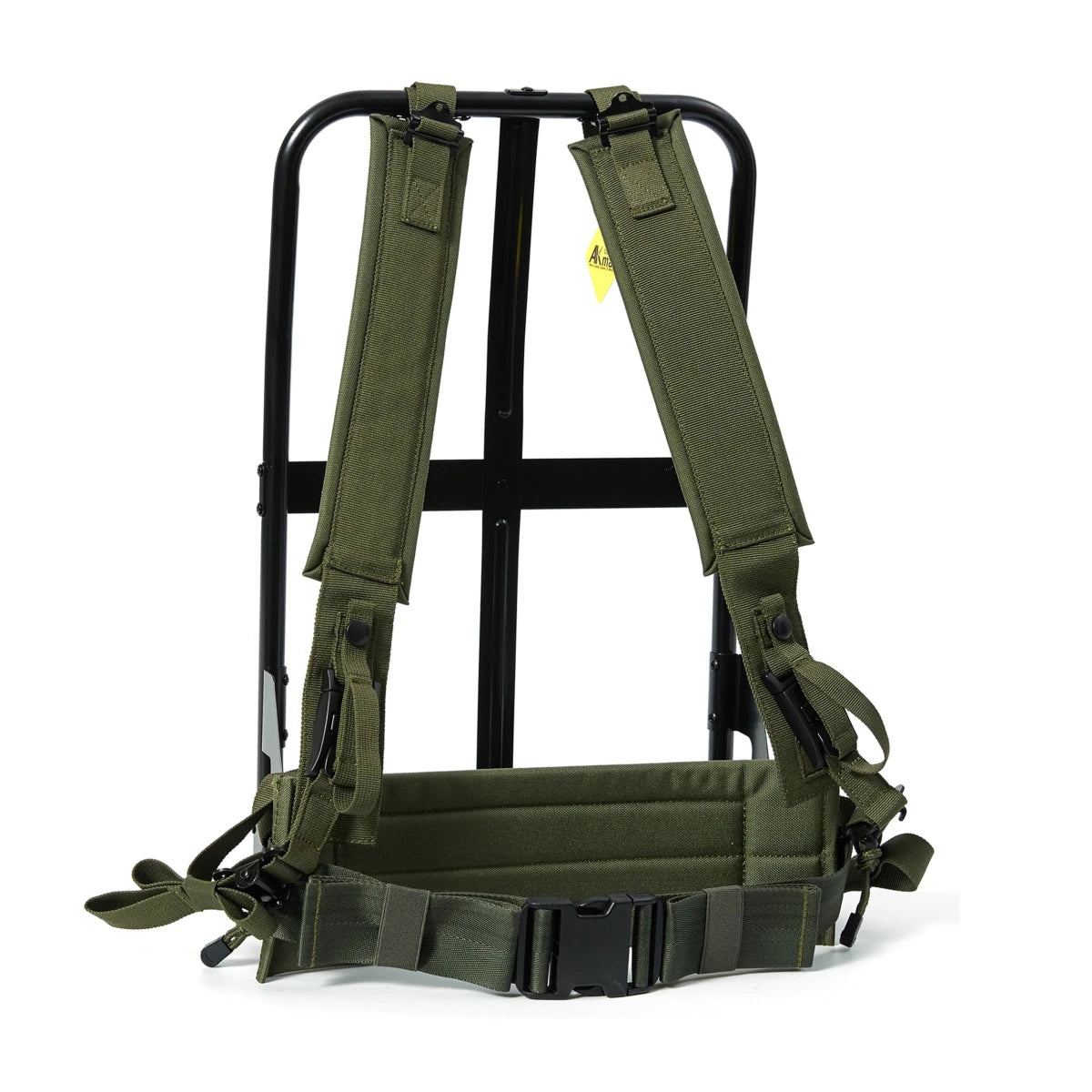 Système de cadre en aluminium pour sac à dos avec coussinet rénal et ceinture abdominale "AKmax - Alice Frame" - Planète Rando