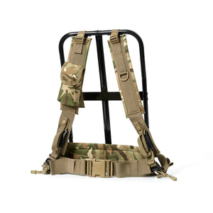 Système de cadre en aluminium pour sac à dos avec coussinet rénal et ceinture abdominale "AKmax - Alice Frame" - Planète Rando