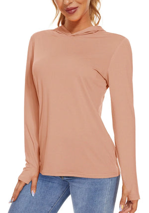 T-shirt à capuche avec protection UV/solaire UPF 50+ "TACVASEN - TS251" - Planète Rando